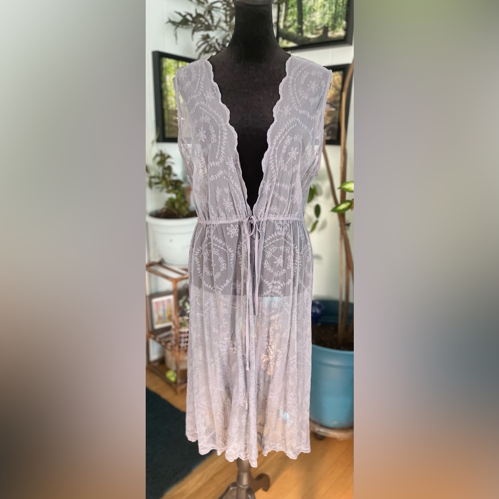 Maurices Lace Kimono NWOT
